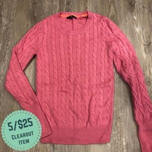 5/$25 GAP Cable Knit Crew Neck Sweater